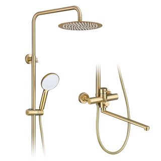 Душевая стойка Prohanss P31.24.03 золотой сатин